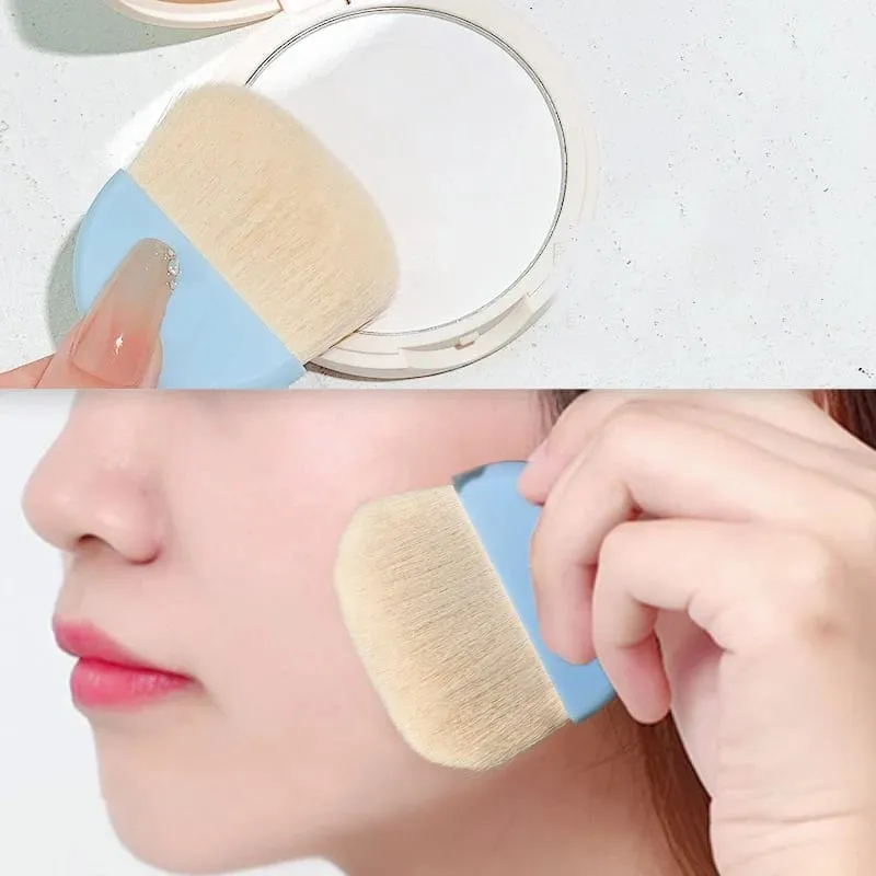 6Pcs Mini Makeup Brushes Set With Box Portable Cosmetic Powder Foundation Blush Blending Concealer Make Up Brushes Makeup Tool