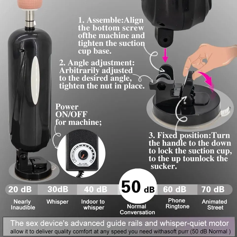 Telescopic Sex Machine Thrust เครื่อง Dildo ขนาดใหญ่ Dildo สำหรับผู้ชายและผู้หญิง Masturbation Sex ของเล่น