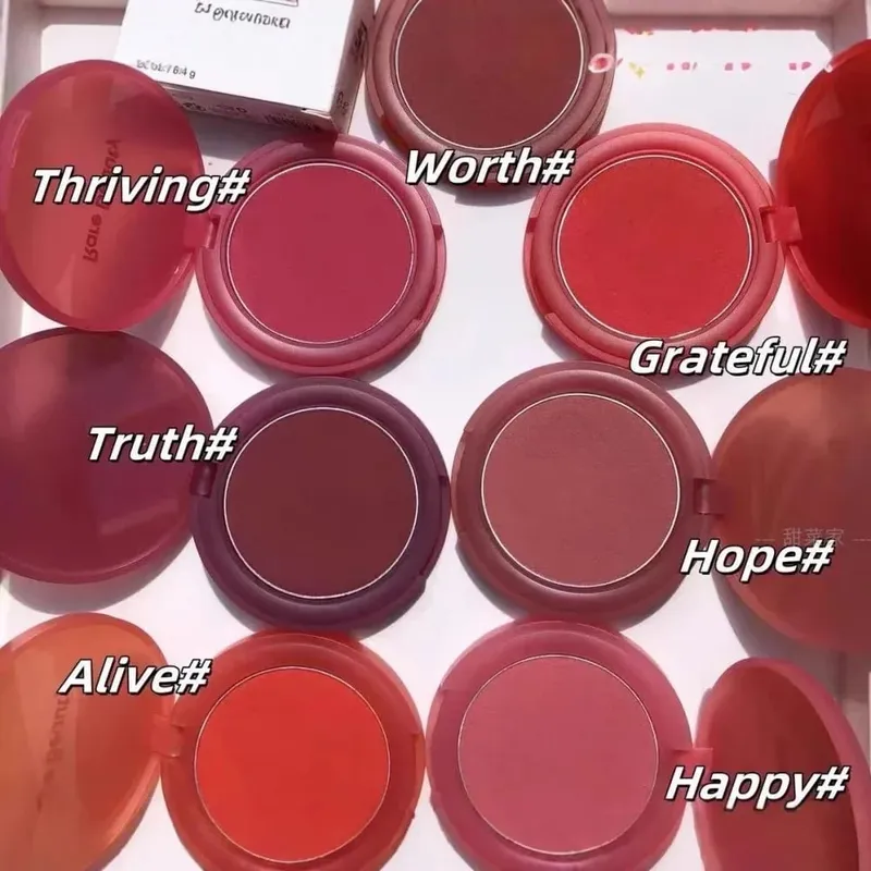 Rare Beauty Liquid Blush Natural Glow Blends Easily While Velvet Blush Stick Waterproof Sweat-resistant Lightweight Long Makeup
