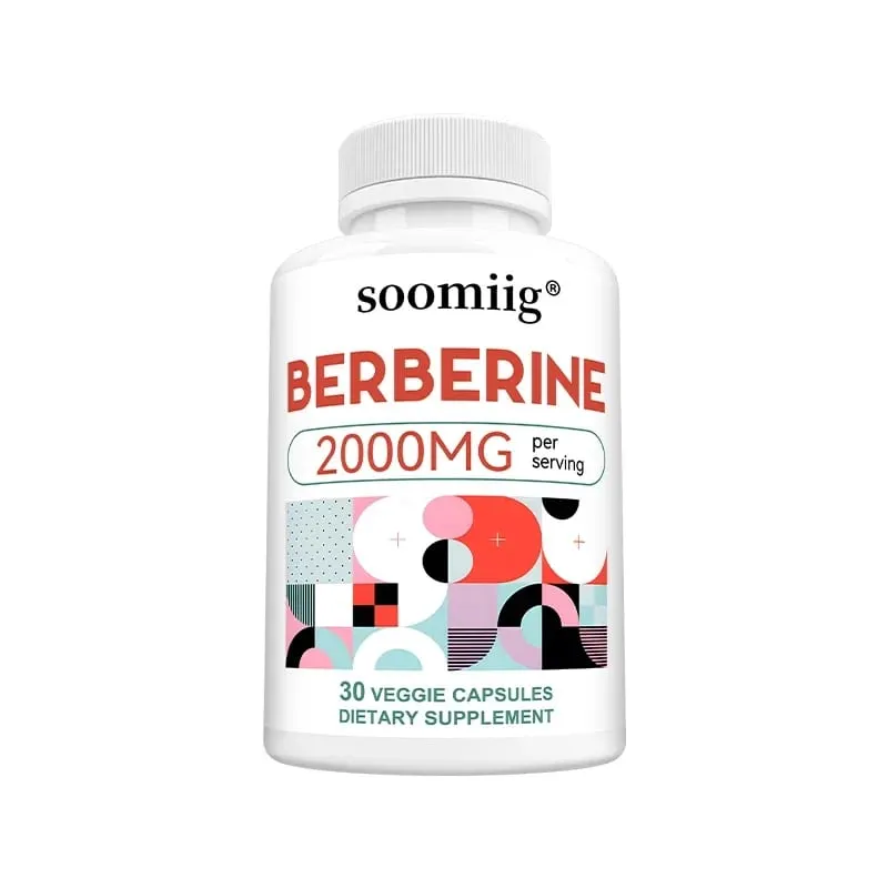 Berberine Extract Supplement - Immune System Support Healthy Gastrointestinal Tract Heart Health - 120 Capsules