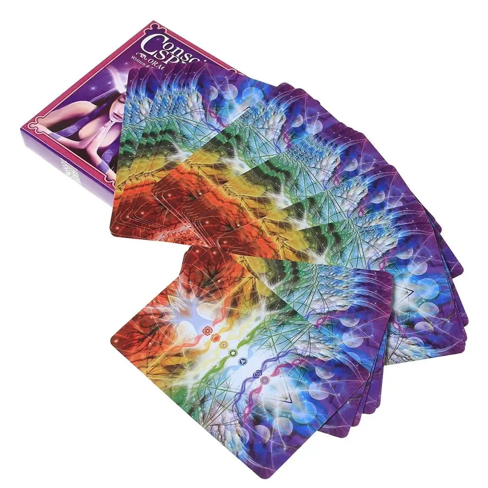 Conscious Spirits Oracle Card A 45 Cards Durable Fashionable Party Fun Playing Card Tarot Card Deck Board Games — image 3