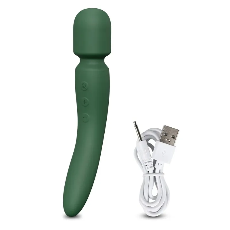 2 σε 1 AV Wand Vibrator για γυναίκες Clit G-Spot Stimulator Θηλές Μασάζ στήθους Γυναικείο σεξουαλικό παιχνίδι για γυναίκες