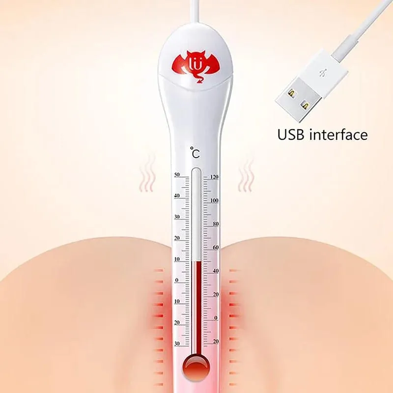 Smart Thermostat USB Heating Rod Mabilis Para sa Lalaki Masturbator Cup Sex Dolls Anal Vagina Warmer Sex Toys Para sa Mga Lalaking Pang-adultong Sex Toys