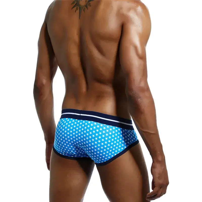 Sous-vêtements pour hommes slips coton imprimé Sexy hommes Boxer slip Slip Cueca Masculina culotte Calcinha Calzoncillos Hombre respirant