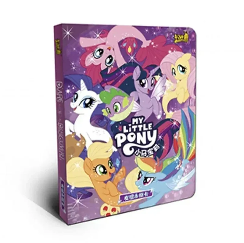 Genuine My Little Pony Card 40th Anniversary Limited Friendship Eternal Card Rare SC SGR Cards Toy Gift Princess Card