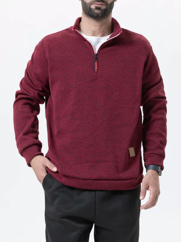 Men Sweatshirts Spring Thicker Pullover Half Zipper Pullover for Male Hoody Outdoor Sweatshir Autumn Solid Color Turtleneck Swea