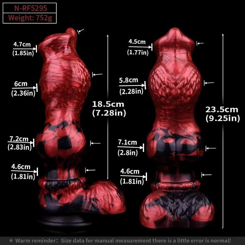Silikonový koňský dildo anální kolík s velkým uzlem Vaginální stimulátor bodu G s přísavkou Sexuální hračka pro dospělé pro ženy Muži