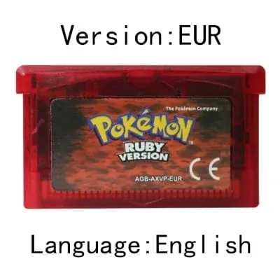 GBA Video Game Cartridge Console Card Pokemon Emerald Ruby FireRed LeafGreen Sapphire Multi-language for GBA/NDS — image 19