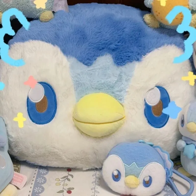 New Pokemon Pikachu Piplup 40cm Large Stuffed Plush Doll Cute Soft Cushion Pillow Home Decoration Collectible Toy Birthday Gift