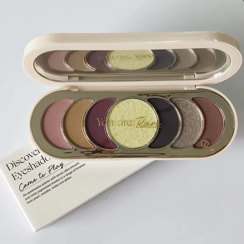 Rare Beauty New 8-Colors Shimmer Matte Eyeshadow Plate Lasting Lightweight Waterproof Makeup Cosmetics Powder Highlighter Blush — image 8