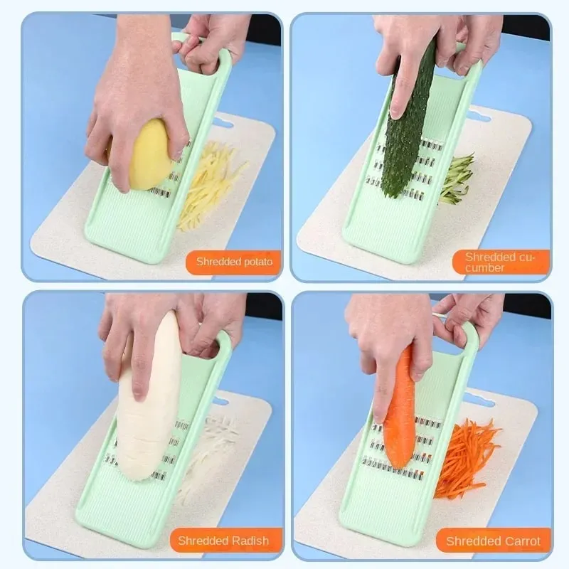 Manual Potatoes Carrots Cucumbers Slicer Stainless Steel Shredder Portable Kitchen Gadgets Kitchen Accessories Kitchen Tool