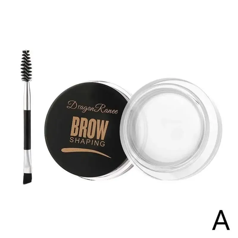 Eyebrow Styling Glue Pomade Eyebrow Styling Soap Brows Gel Wax Fixer With Brush For Women Eyebrow Cosmetics Make Up Eyebrow Gel