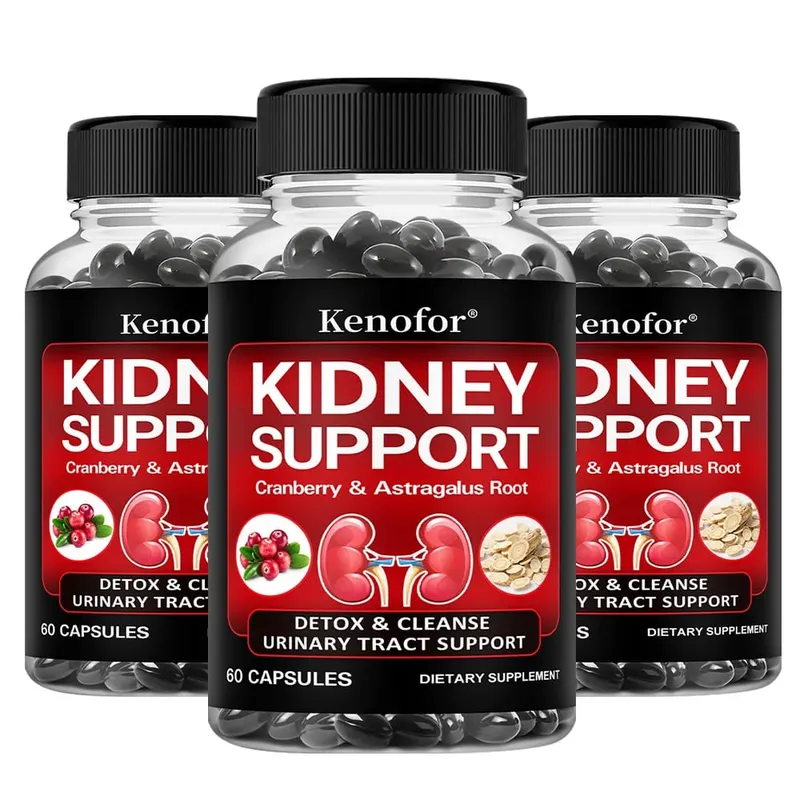 Kidney Support Supplement - with Cranberry for Normal Urinary Tract Health and Bladder Health Healthy Kidney Function