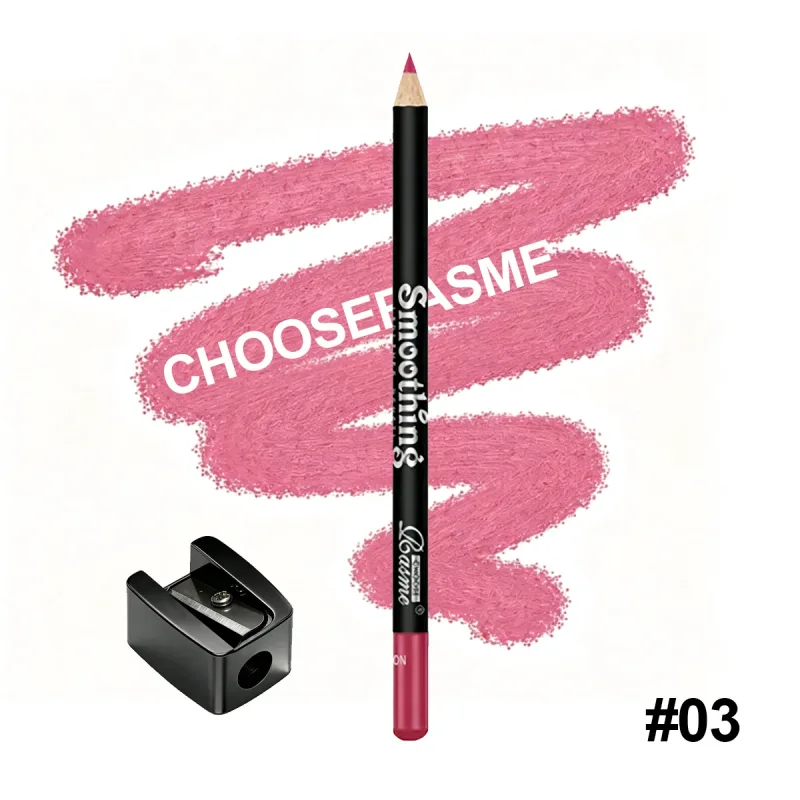 Smoothing Lip Liner Pencil Waterproof Matte Lip Contour Lipstick Long Lasting Makeup Comes With Free Pencil Sharpener