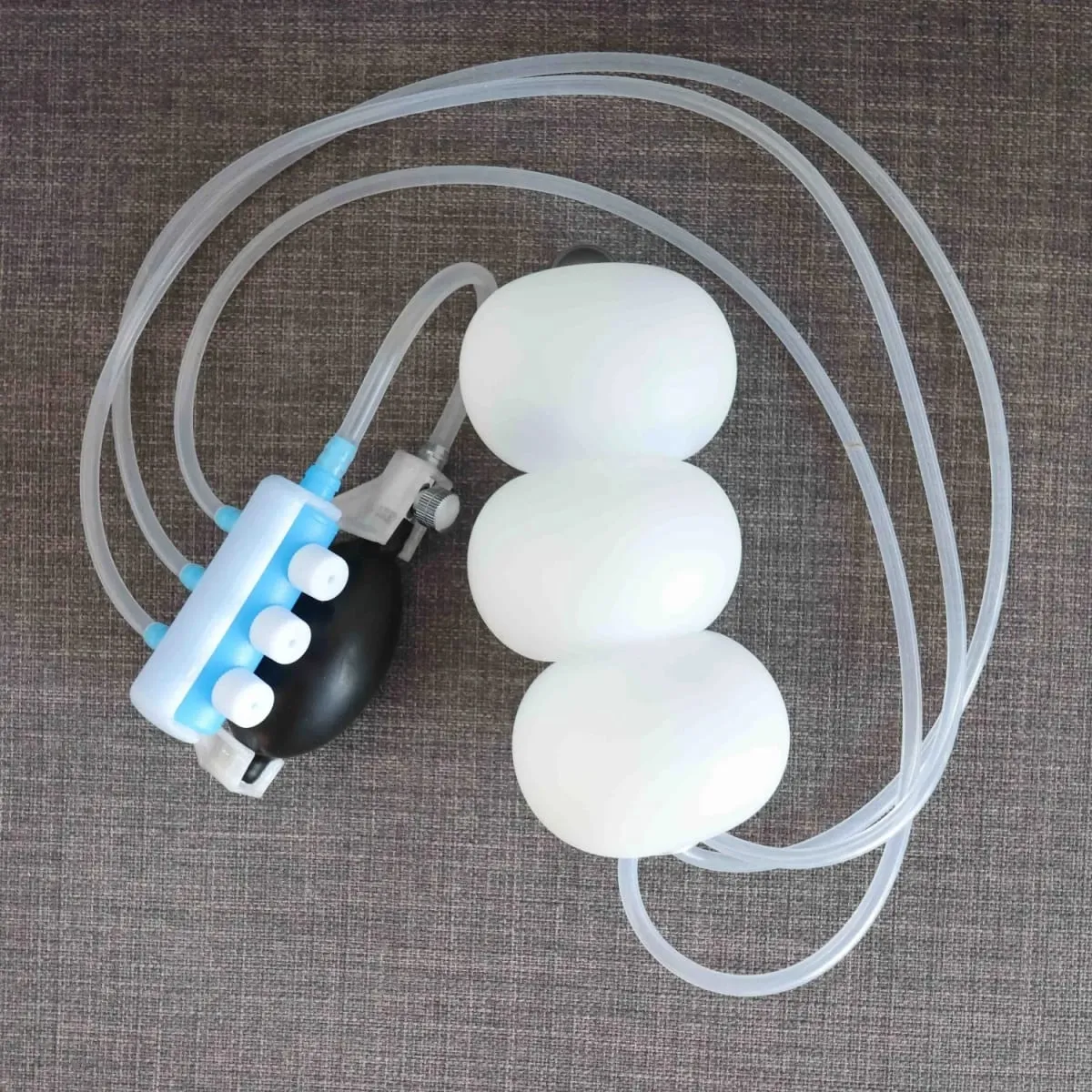 Three-chambered Inflatable Anal Plug Big Dildos Butt Plug Dilator Women Men Sex Toys Prostate Massager BDSM G Spot Stimulator
