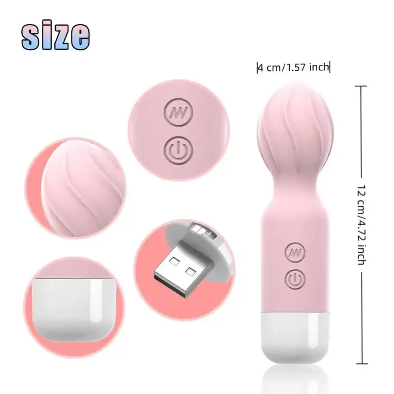 S-potente varita mágica vibrador AV estimulador de clítoris femenino masajeador de punto G productos para adultos juguetes sexuales para mujeres 18+