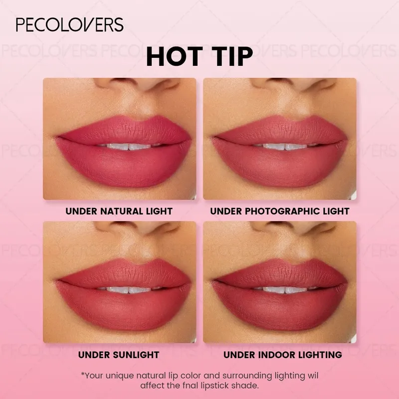 6pcs Peel Off Lip Stain Tear-Off Liquid Lipstick Long-Lasting Waterproof Non-Stick Cup Matte Finish Fade-Resistant Lip Tint