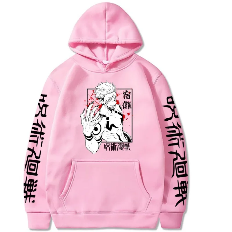 Ryomen Sukuna Hoodies Graphic Printing Sweatshirts for Fans Casual Long Sleeve Men/Women Clothing Sudaderas Hip Hop Hoody — image 9
