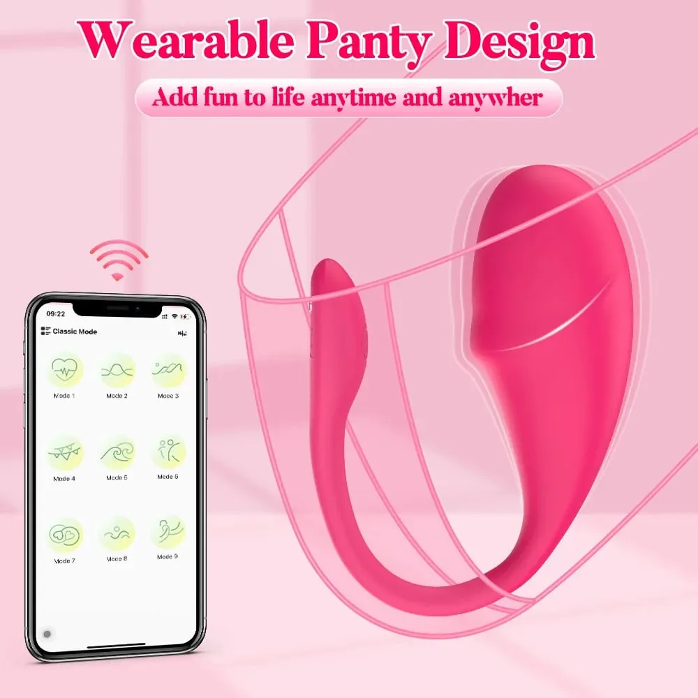 APP Woman Vibrating Egg Vaginal Massager A Point Stimulator Remote Control Of Wearable Woman Adult Sex Toys