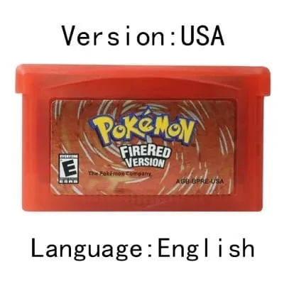 GBA Video Game Cartridge Console Card Pokemon Emerald Ruby FireRed LeafGreen Sapphire Multi-language for GBA/NDS — image 12