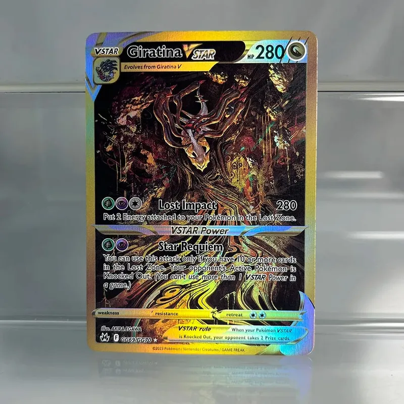 PKM Cards Holographic Vstar Vmax with Rayquaza Darkrai Blastoise Mewtwo Collection Proxy PTCG Cards Toys Gifts — image 6