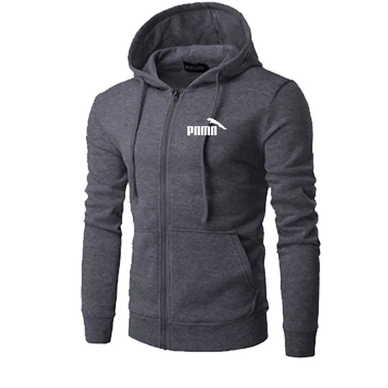 2026 new Autumn Men Sweatshirts Long Sleeve Jacket Hoodie Zipper Closure Jacket Male Hoodies Sweatshirt Slim Fit Male Clothing