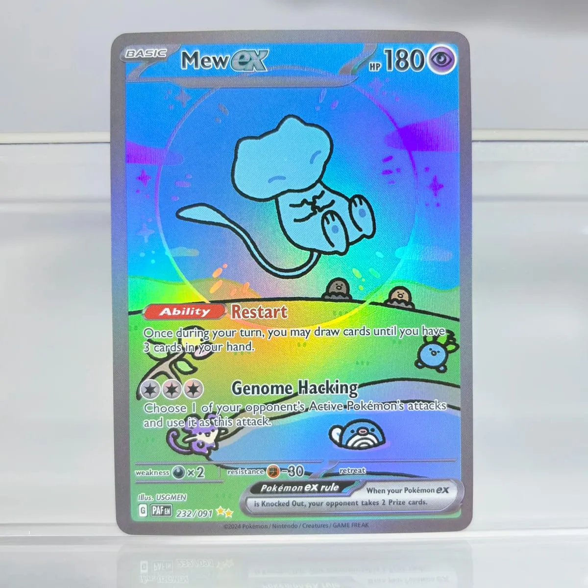Holographic Game Trading Collection PTCG Proxy Cards Charizard Pikachu Mew EX Singl PKM Foil Cards PROXY Card