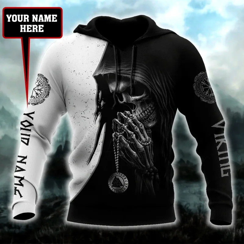 Men's Hooded Sweatshirts Men Vikings Brand Novelty Hoodies and Sweatshirts Fashion Unisex Hoody Oversized Hoodie Leisure New — image 12