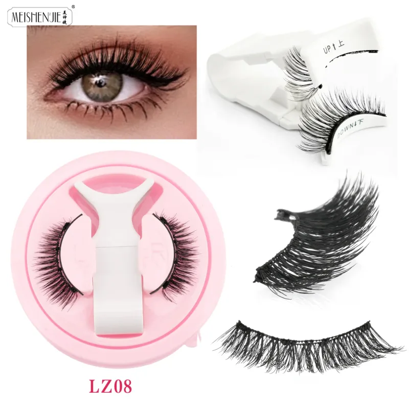 Magnetic Eyelashes 1Pcs No Glue Needed Reusable Natural Look 3D Lashes Easy Apply Soft Magnetic Lashes Kit for Eye Makeup — image 15