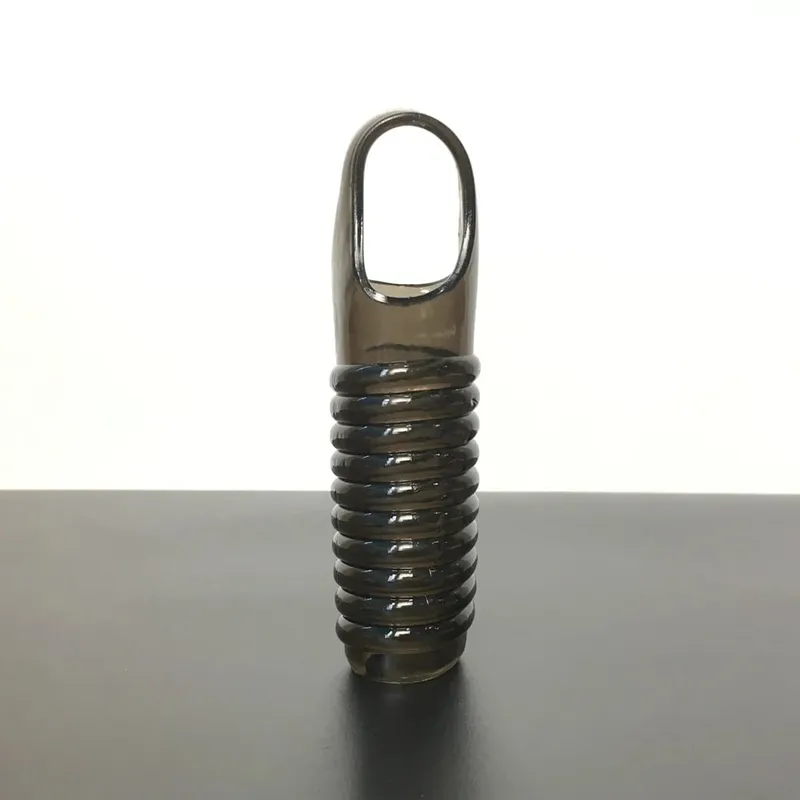 Mannelijke Penis Sleeve Dual Cock Ringen Vertraging Ejaculatie Nozzle Penis Ringen Uitbreiding Herbruikbare Cockring Speeltjes voor Mannen Volwassenen