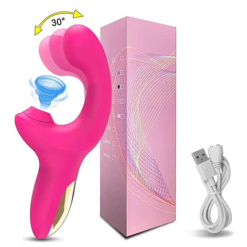 20 prędkości potężny wibrator Dildo dla kobiet Clit Sucker próżniowy stymulator łechtaczki towary dla dorosłych palec poruszający się zabawki erotyczne dla dorosłych