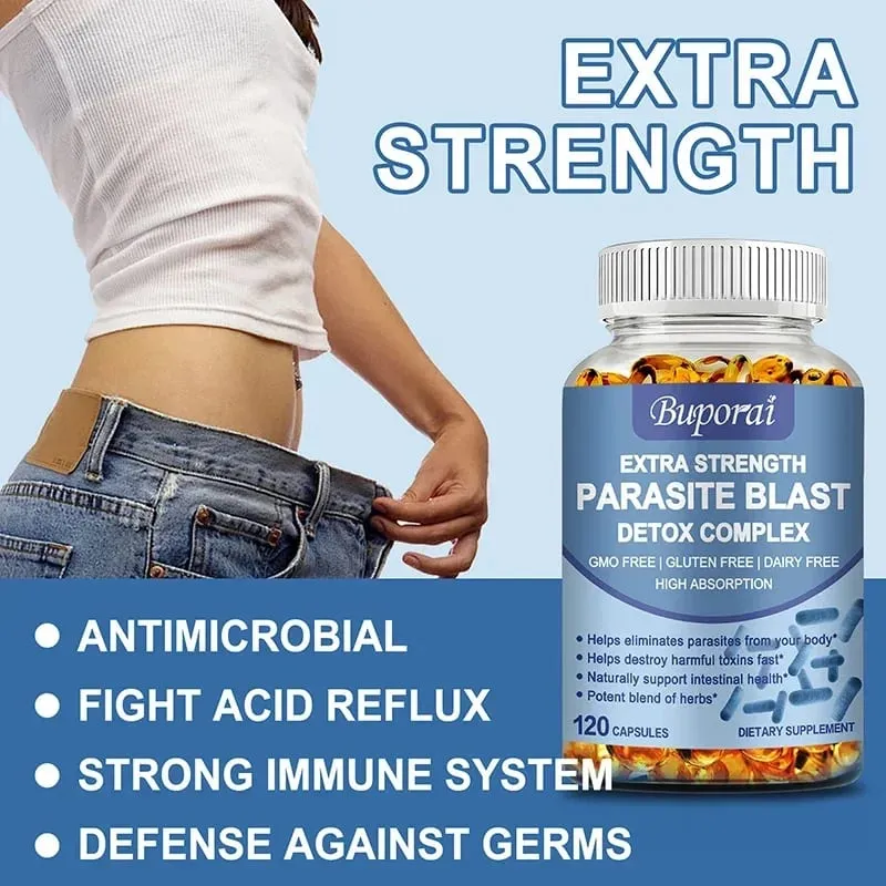 Parasite Blast Detox Complex – fördert die Darmgesundheit, den Stoffwechsel, die Verdauungsgesundheit und verbessert das Immunsystem — image 5