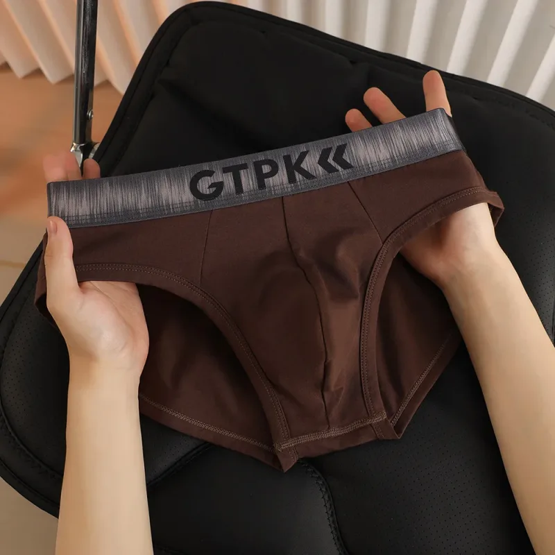 1/3PCS 95% Cotton Soft Comfortable Lingeries for Man High Stretch Men's Underwear Breathable Antibacterial 3D Mesh Pouch Briefs