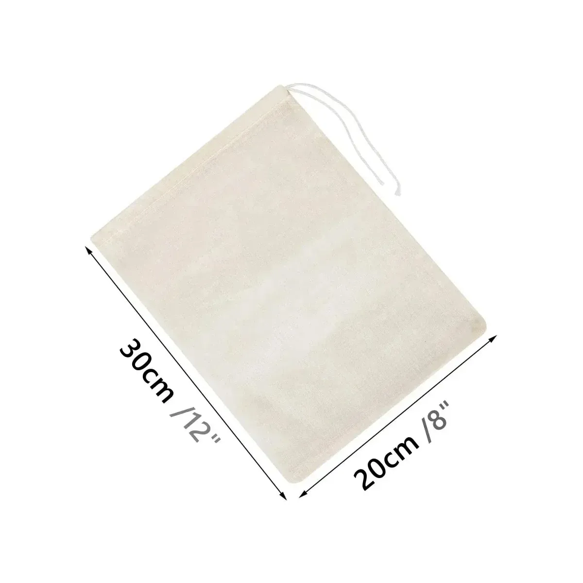 1/5Pcs Reusable Nut Milk Bags Strainers Unbleached Nylon Cheesecloth Bag Food Cheese Yogurt Filter Kitchen Fine Mesh Strainer