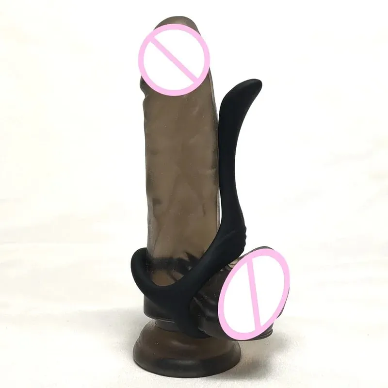 Penis Ring for men Delay Ejaculation Reusable Silicone Semen Cock Ring Penis Enlargement Sexy Slave Stretchy Sex Toys For Men
