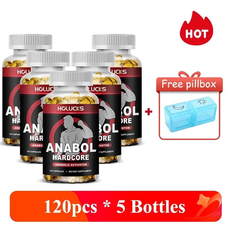 Anabol Hardcore Supplement Boost Workout Energia Izomnövekedés és fehérjeszintézis kiegyensúlyozza a férfi hormonokat — image 10