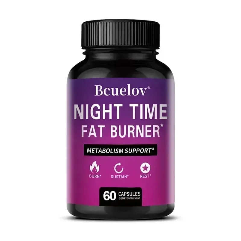 El mejor quemador de grasa nocturno: quemador de grasa termogénico, supresor natural del apetito y potenciador del metabolismo, salud inmunológica