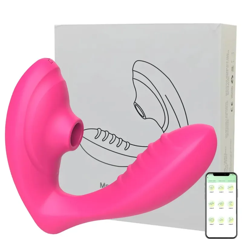Vagina Sucking Wearable Vibrators Dildo Nipple Clitoris Stimulator Oral Sex Clit Sucker Sex Toys for Woman Masturbation