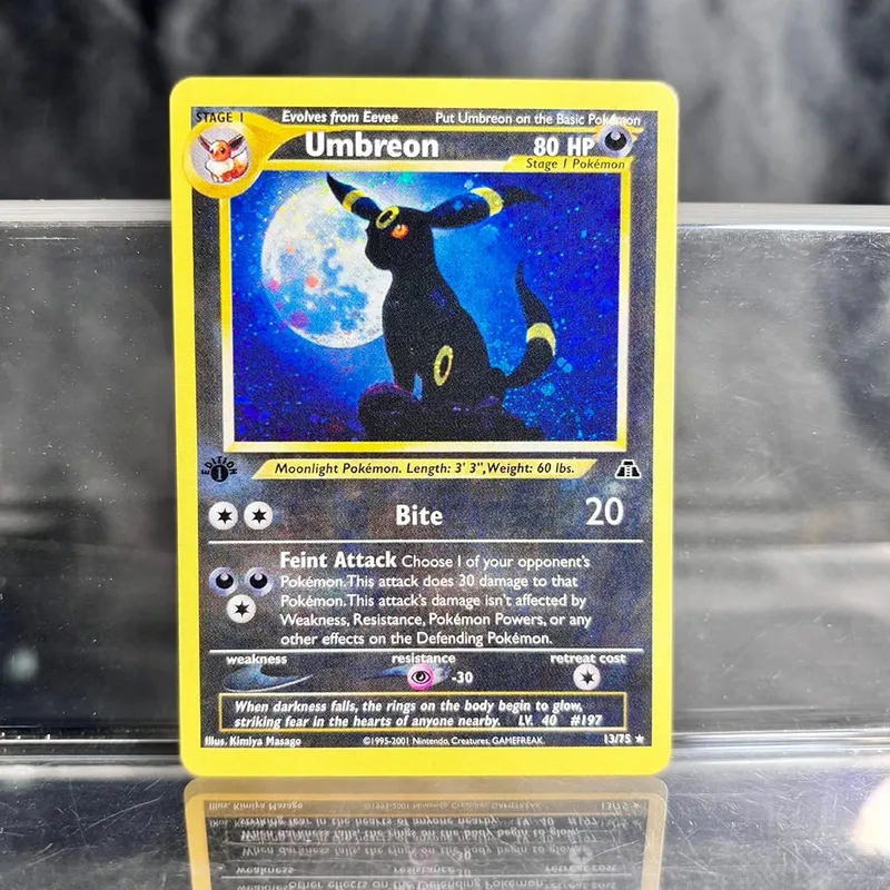 Holographic PKM Single Cards Charizard EX Pikachu 1st Edition Neo Mewtwo PTCG Proxy Cards Collection Battle Cards Toys Gifts