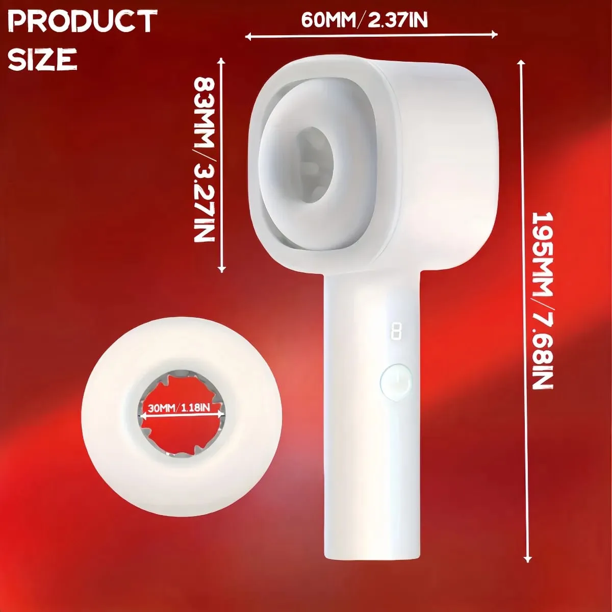 8 Powerful Automatic Telescopic Double Head Clip Vacuum Cup Male Masturbator Adult Sex Toys for Men Blowjob Stimulation Vibrator — image 6