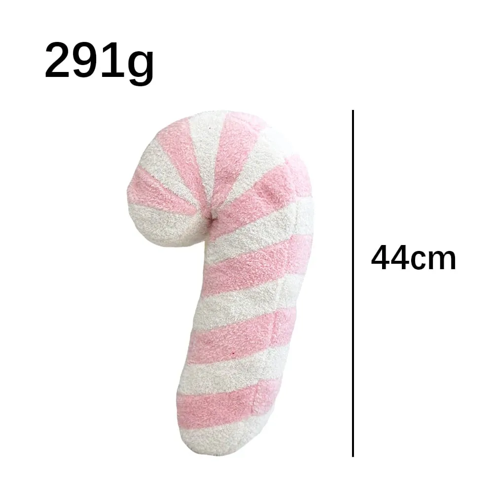 Classic Christmas Series Throw Pillow Candy Lollipop Snowflake Xmas Scepter Balls Doll Soft Sofa Cushion Festival Home Decor