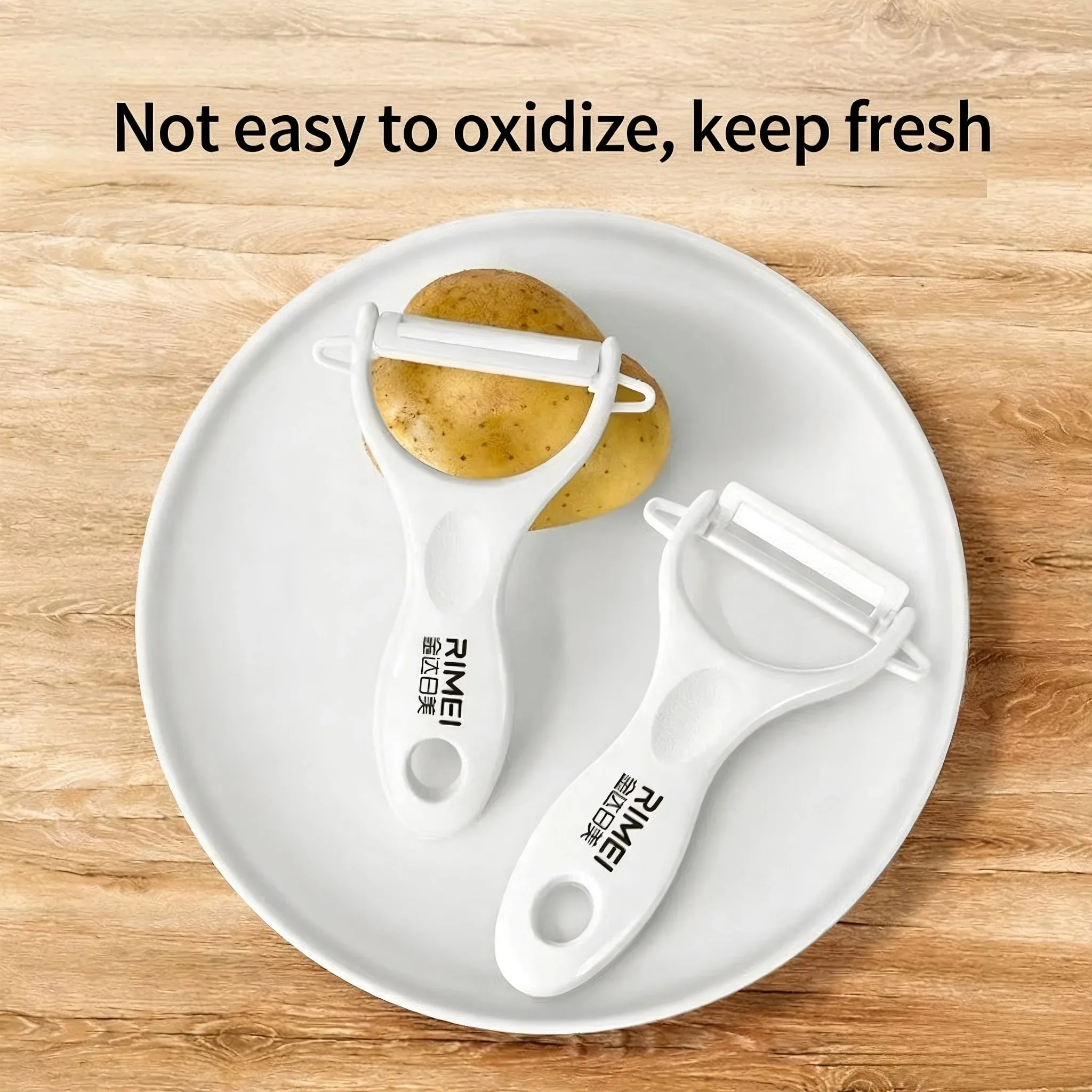 Ceramic Vegetable Peeler Household Kitchen Gadgets Multi-functional Peeler for Potatoes Carrots Cucumbers and Fruits