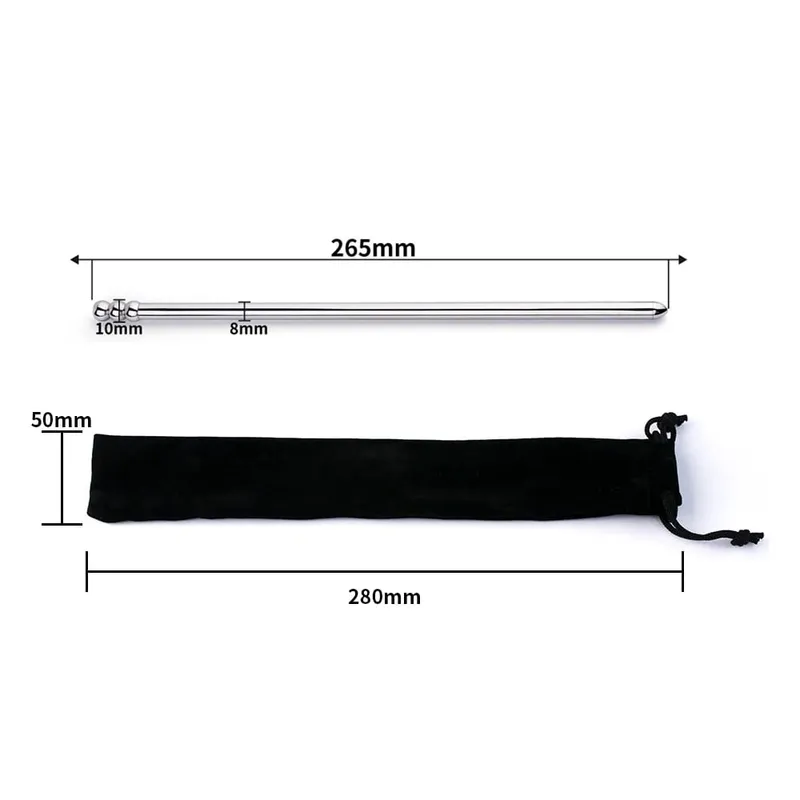 Protaste Stimulation Urethral Penis Plug Stainless Steel Urethral Dilator Sounding Rod Catheter Masturbation Sex Toys Men — image 30