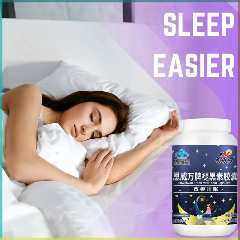 Melatonin Capsules Deep Sleep & Brain Cognition Extra Strength Liposomal Melatonin with Vitamin B6 double effect quality sleep — image 5