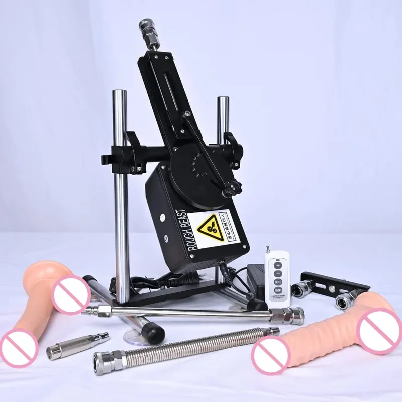Rough Beast A5/A6 70W Sex Machine with APP Control Automatic Masturbation Dildo for Couples Women Men Adult Erotic Toys Sextoy