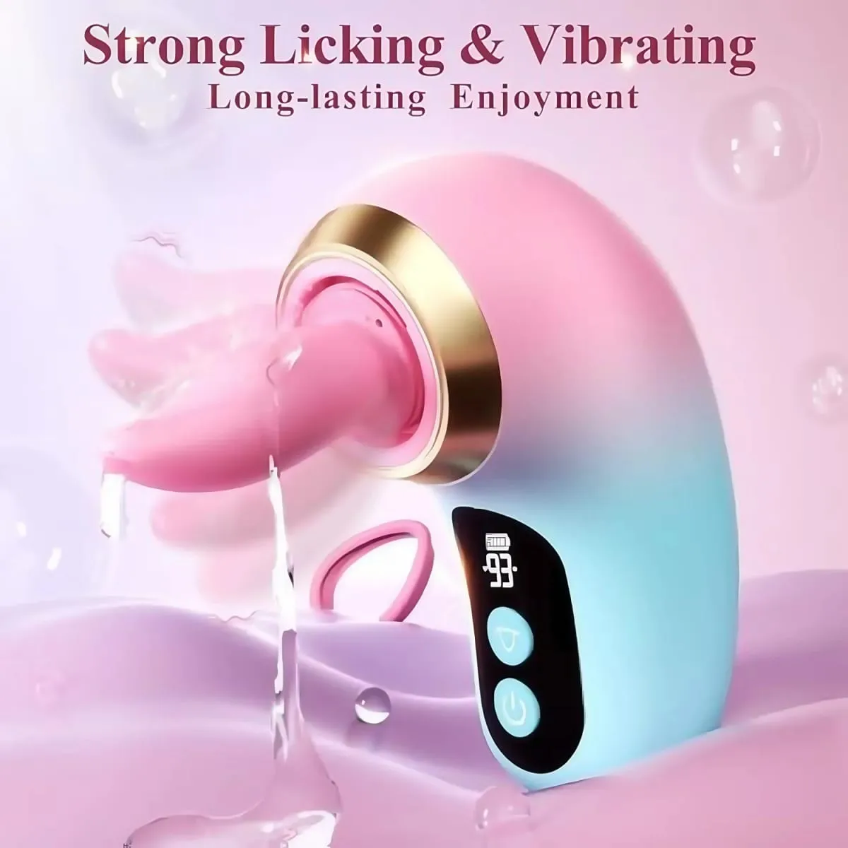 5IN1 Clitoris Sucker Vibrator Tongue Licking Nipple Vagina Massager APP Control Clit Stimulator Οθόνη σεξουαλικού παιχνιδιού για γυναίκες