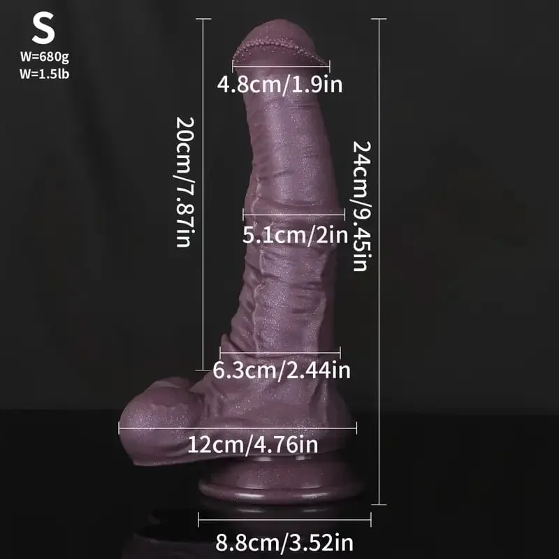 Besar Kuda Dildo Palam Dubur Mainan Seks untuk Lelaki Wanita Silikon Palam Punggung Kuda Zakar Besar S-L Prostat Tukang Urut Pelebaran Dubur 18+