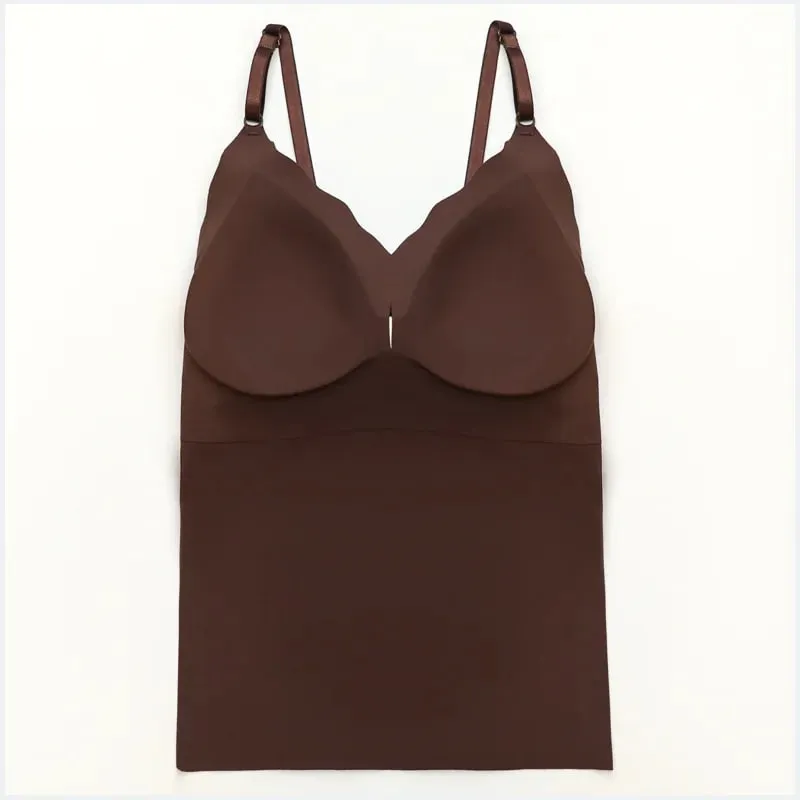 Women'S Minimalist Skin Friendly Breathable Comfortable Without Steel Rings Beautiful Back Vest And Straps