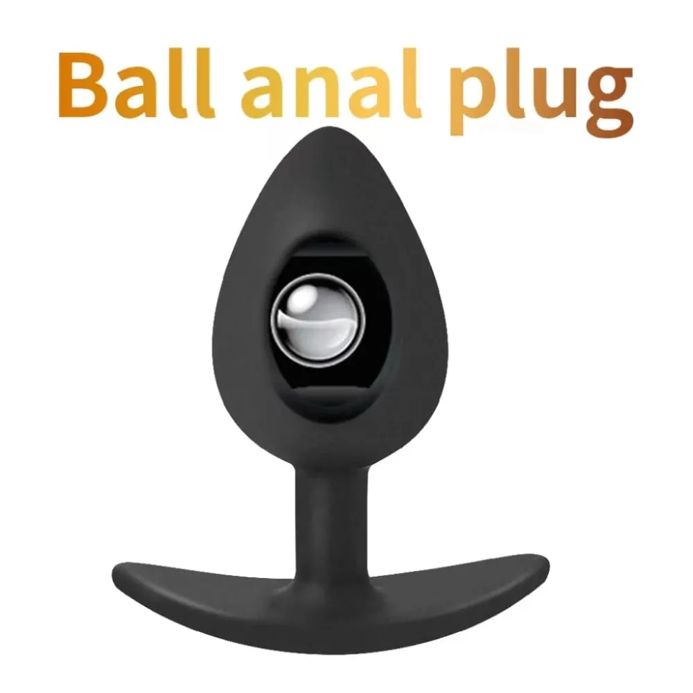 Plug Anal en Silicone, boules intégrées, taille débutant à senior, fesses, Massage du point G, jouets sexuels pour adultes, 1 pièce