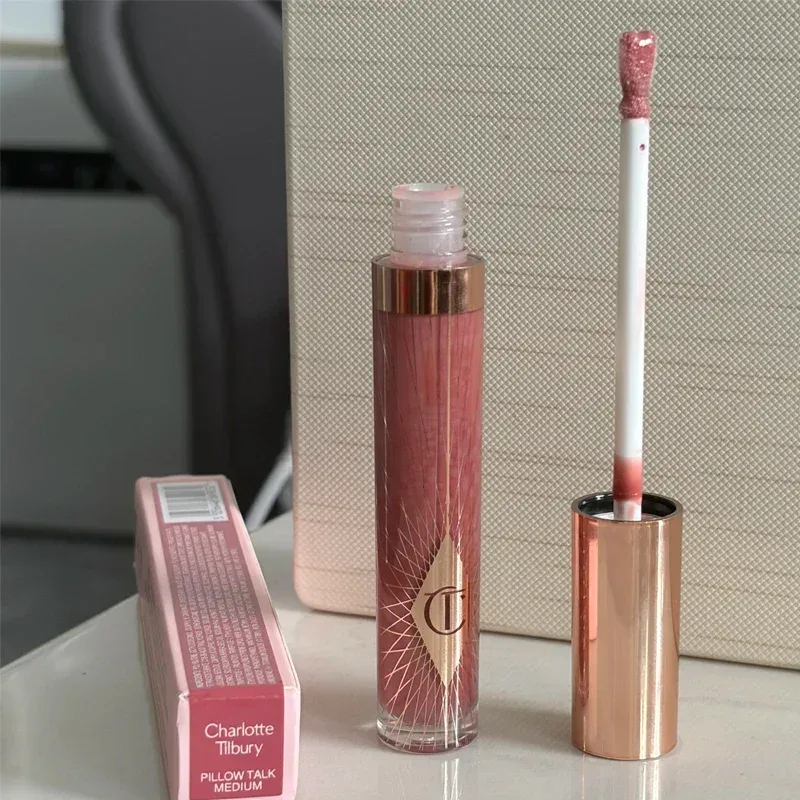 Luxury CT Multicolored Water Light Lip Gloss Lasting Hydrating Lip Balm Heart-shaped Tip Lip Brush&Jelly Lip Gloss Makeup Gift